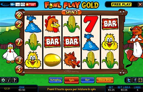 slot machine gratis fowl play gold